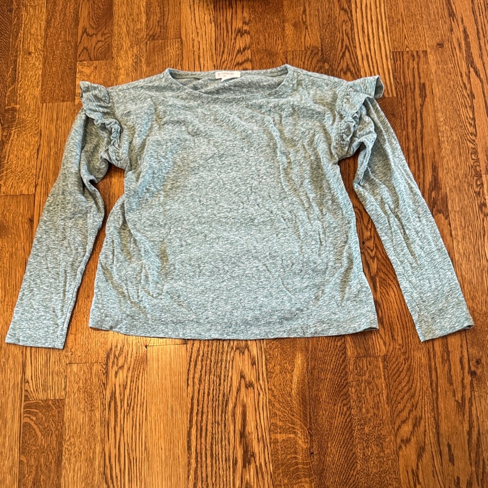 Crewcuts Girl’s Green Long Sleeve Shirt Size Medium